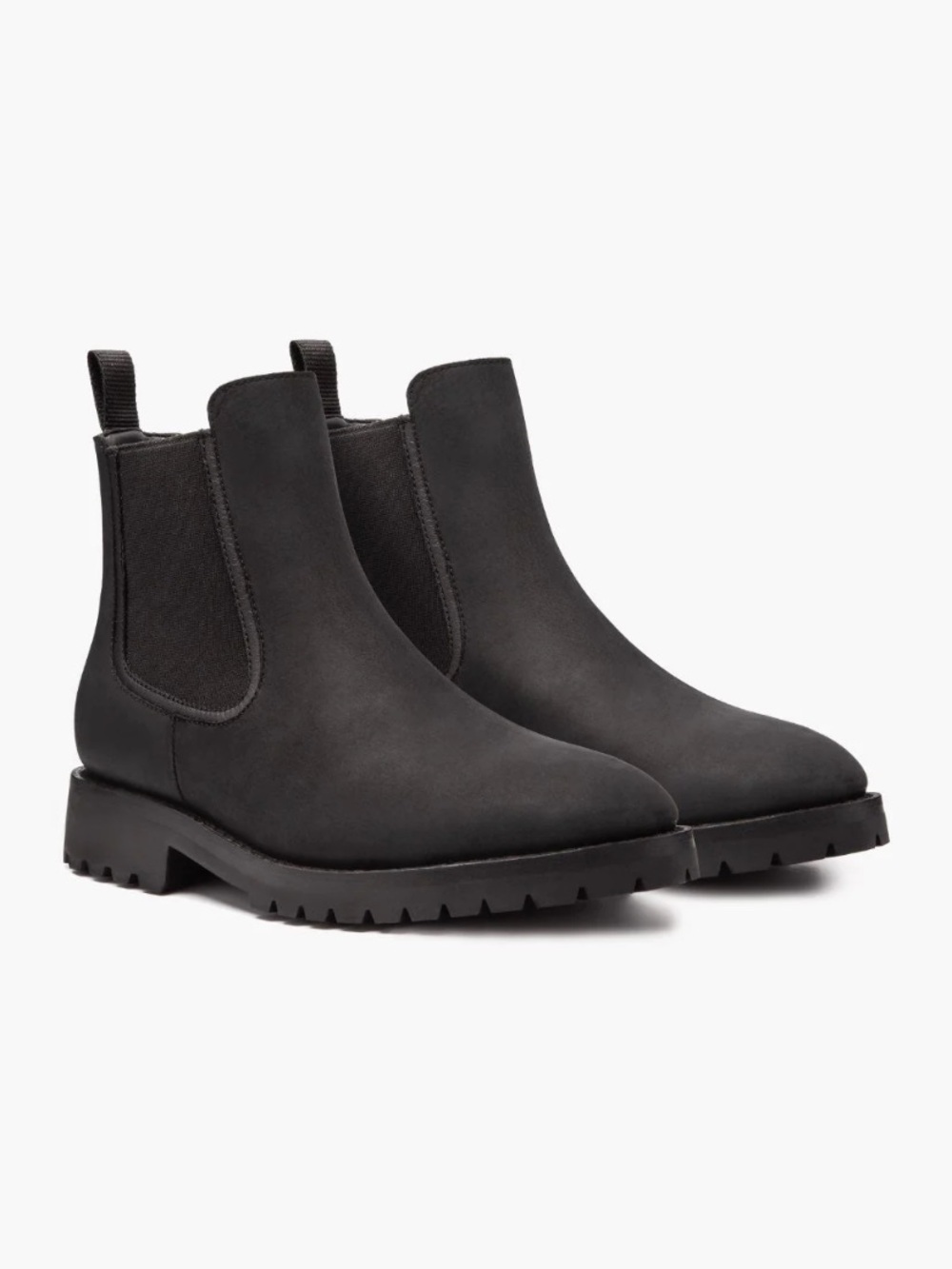 Thursday Boot Company Men’s Legend Black Leather Lug Sole Chelsea Boots Size 7
